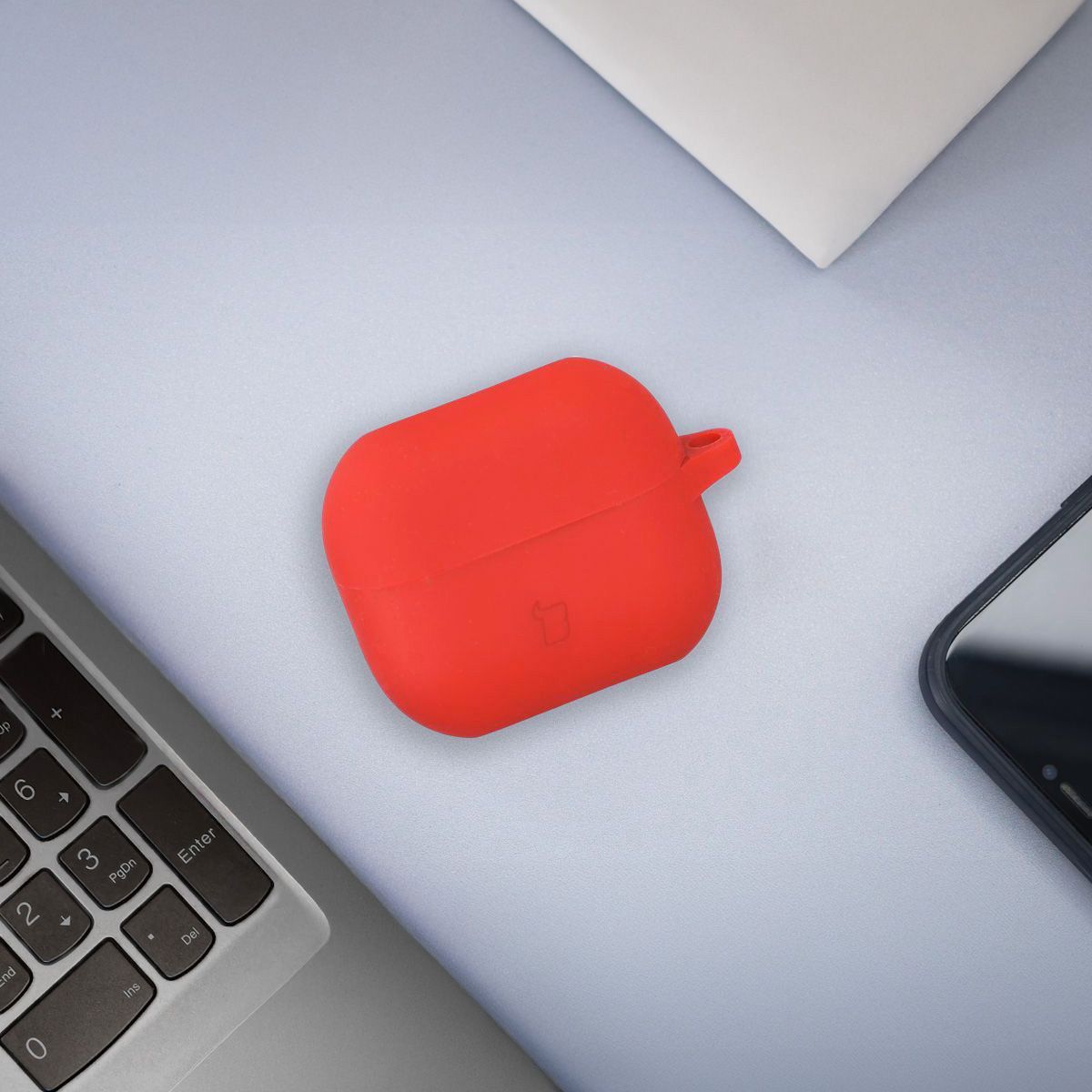 Silikonowa konstrukcja etui Bizon Case Headphone Silicone